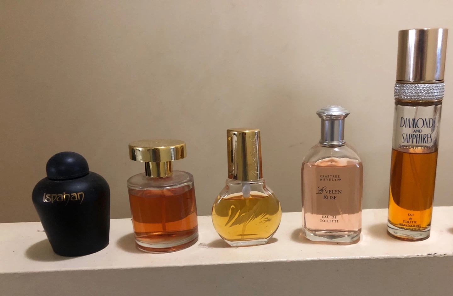 Old perfume collection