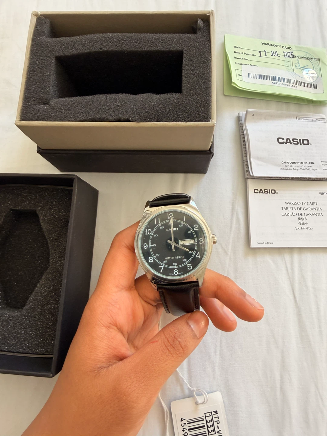 Casio watch -MTP-V006L-1B2, Men’s watch - photo 2