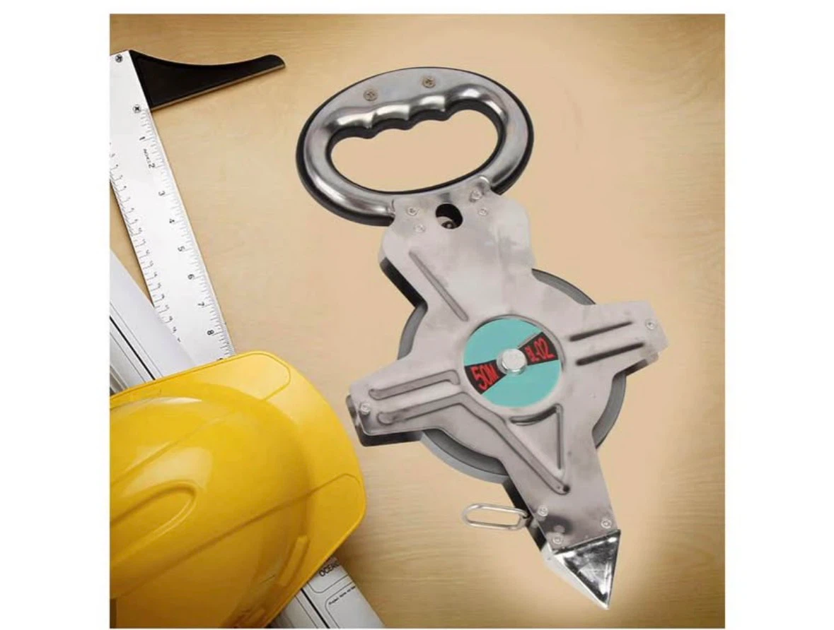 Long Range Measuring Tape,Professional 50M Stainless Steel Tape - photo 3