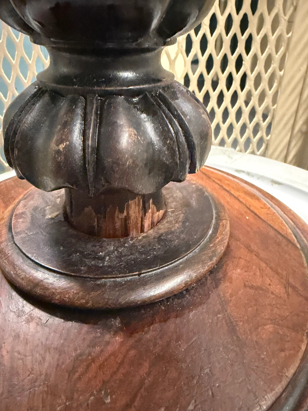 Antique piano stool - photo 3