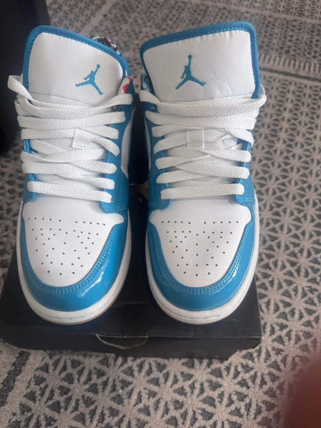 Air Jordan 1 Low Laser Blue Size 9(2021)