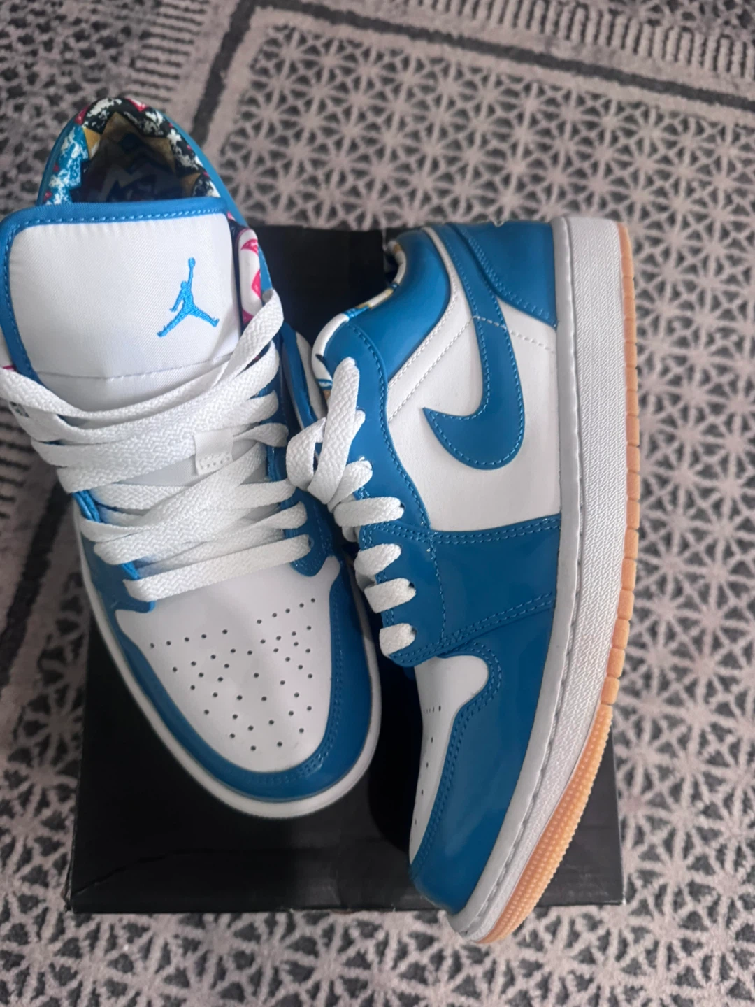 Air Jordan 1 Low Laser Blue Size 9(2021) - photo 2