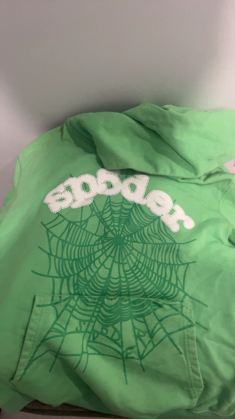 Green Spider Hoodie