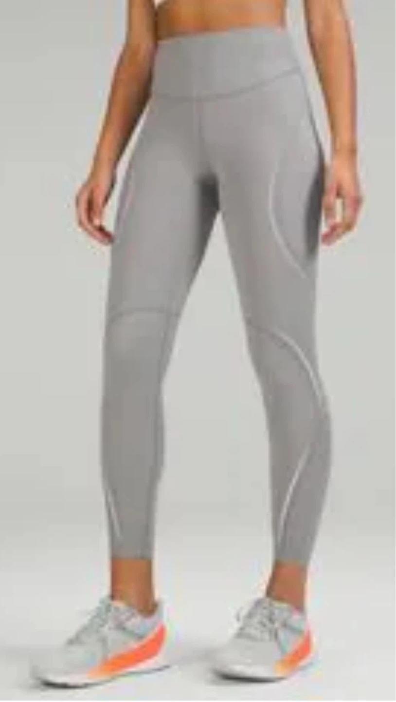 Size 8 (M) NEW with TAG! Lululemon Grey Capris - photo 2