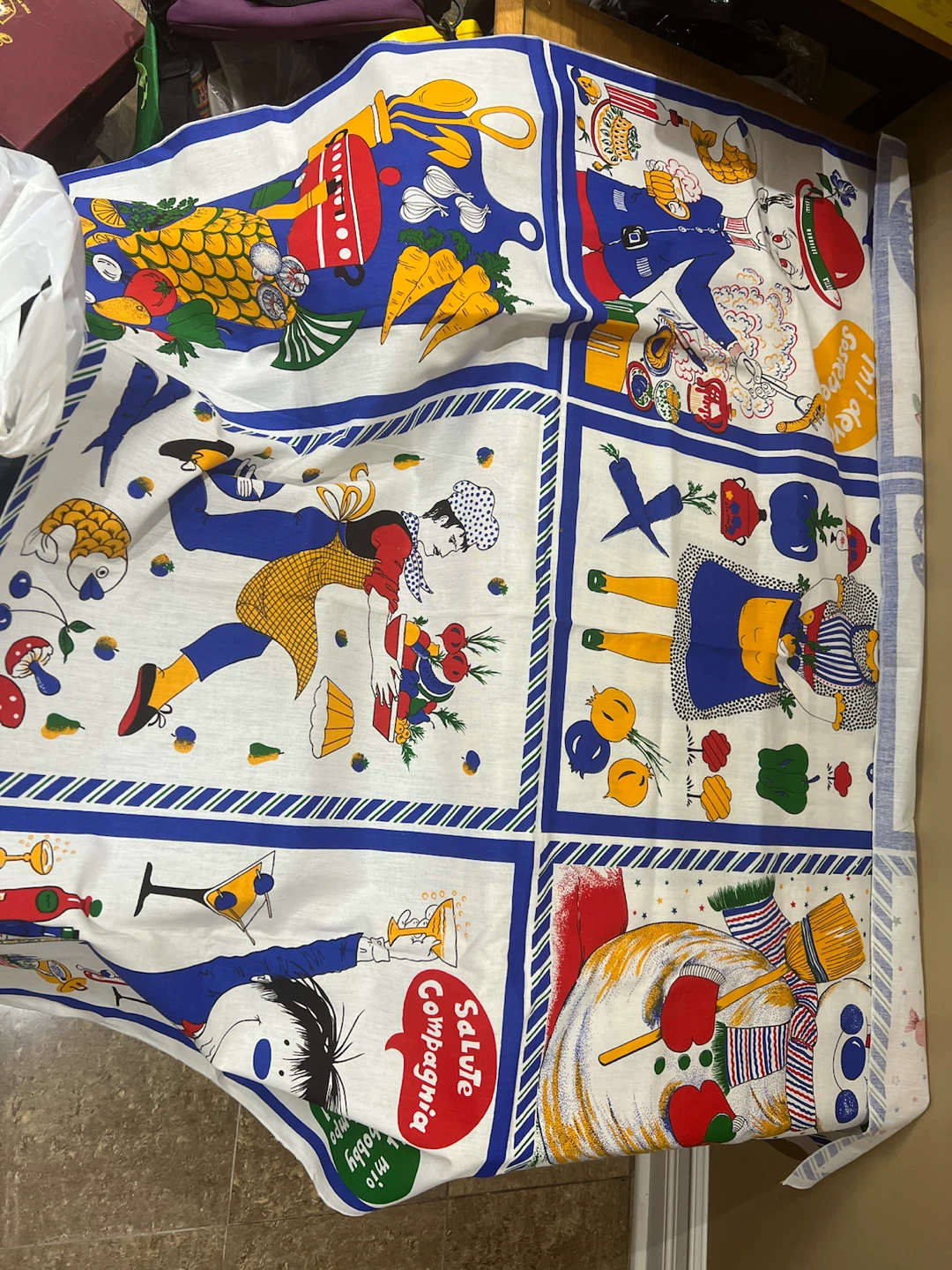 New table cloth and kitchen cloths
