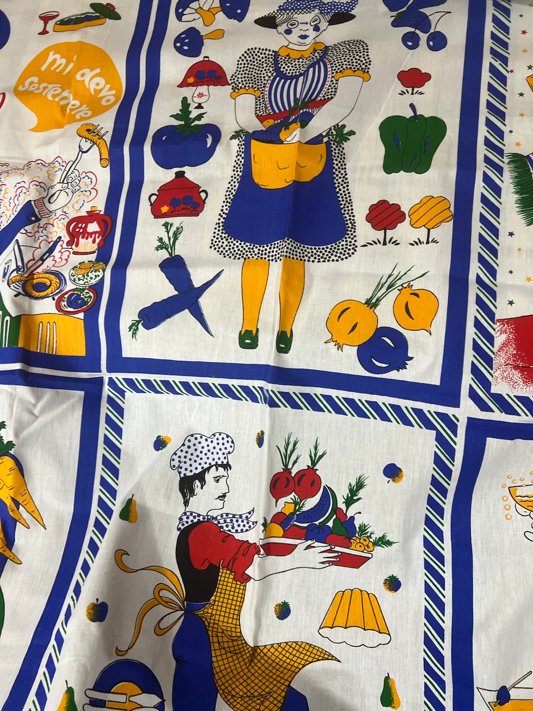 New table cloth and kitchen cloths - photo 2