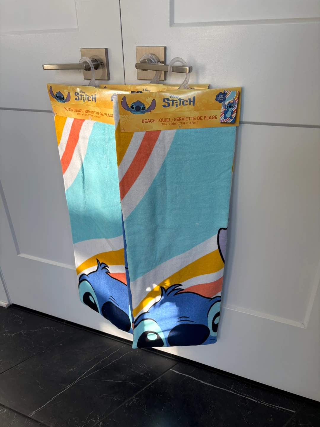 Disney Stitch Beach Towel 28" x 58"