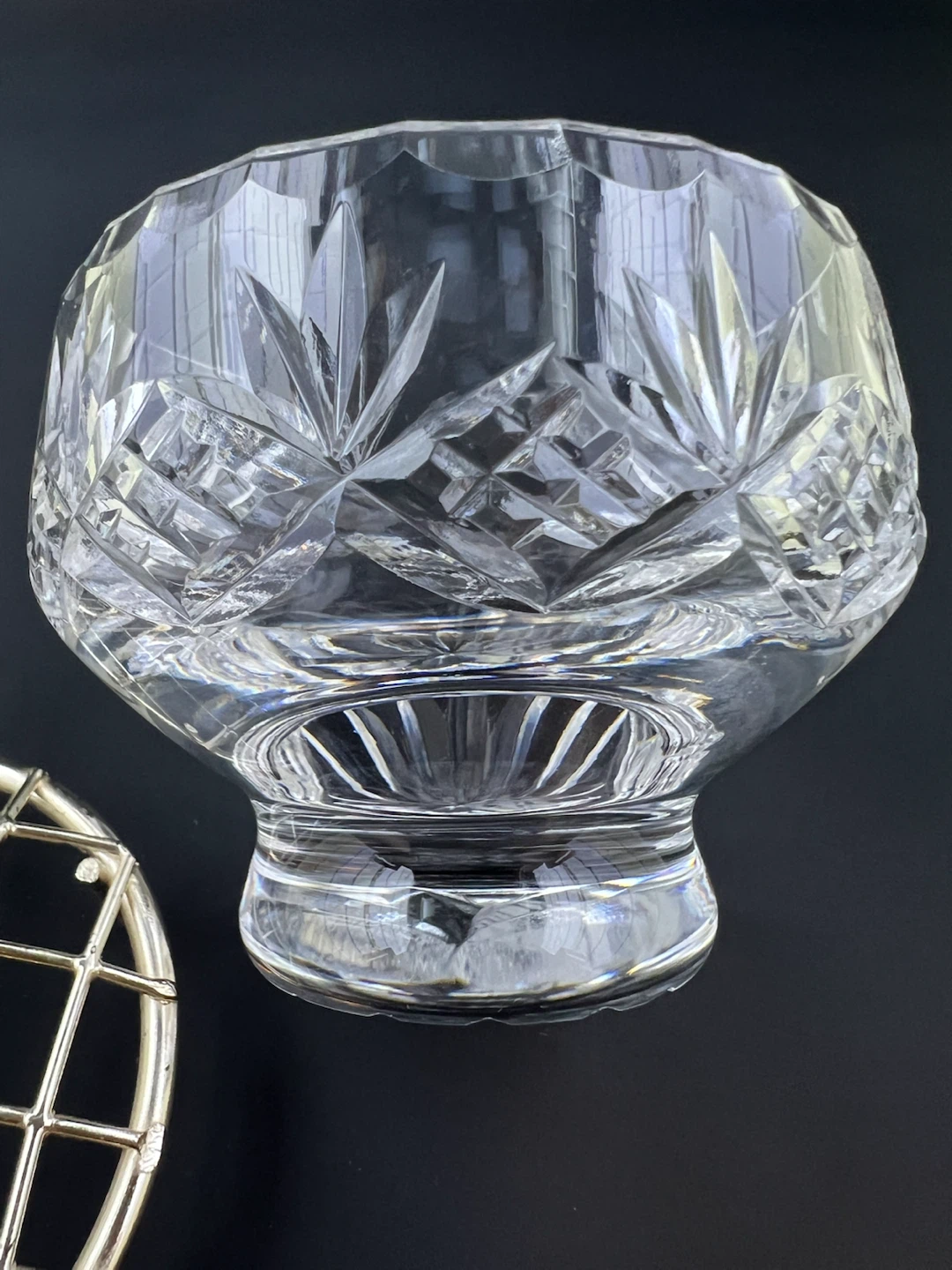 Vintage Edinburgh Crystal Rose Bowl/Flower Frog - photo 5