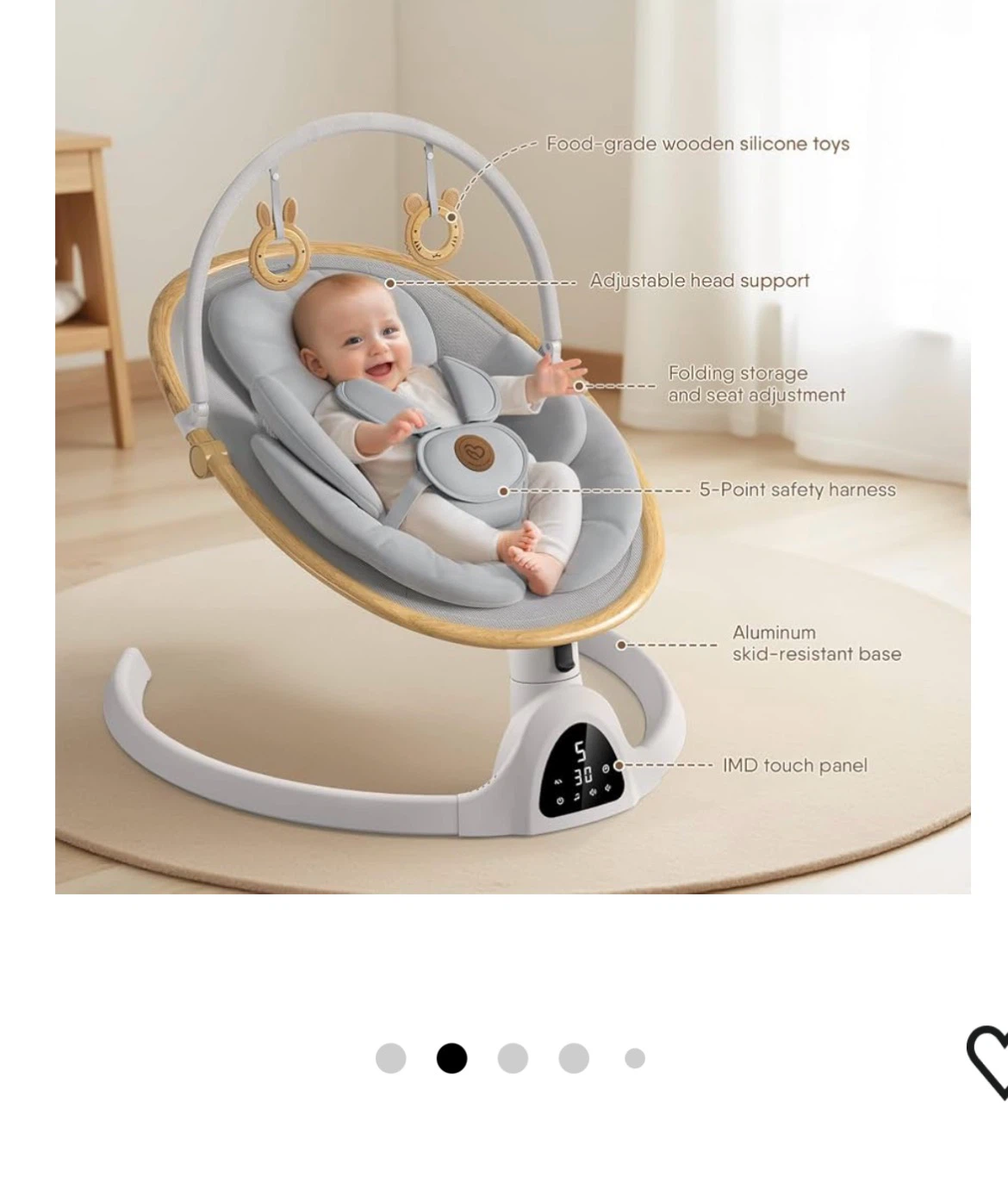 Baby swing - photo 2