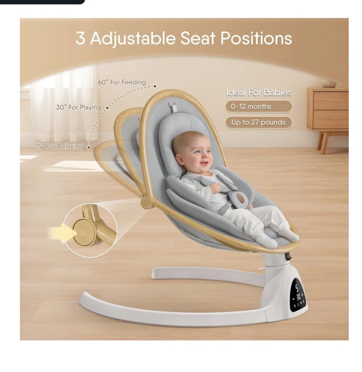 Baby swing - photo 4