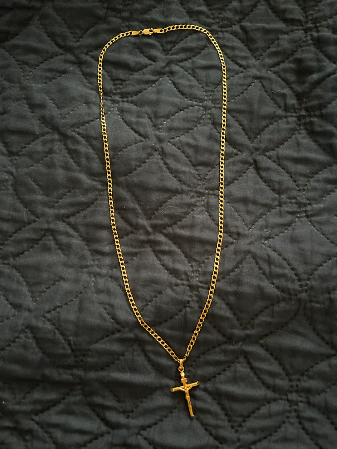 Gold Cross Necklace