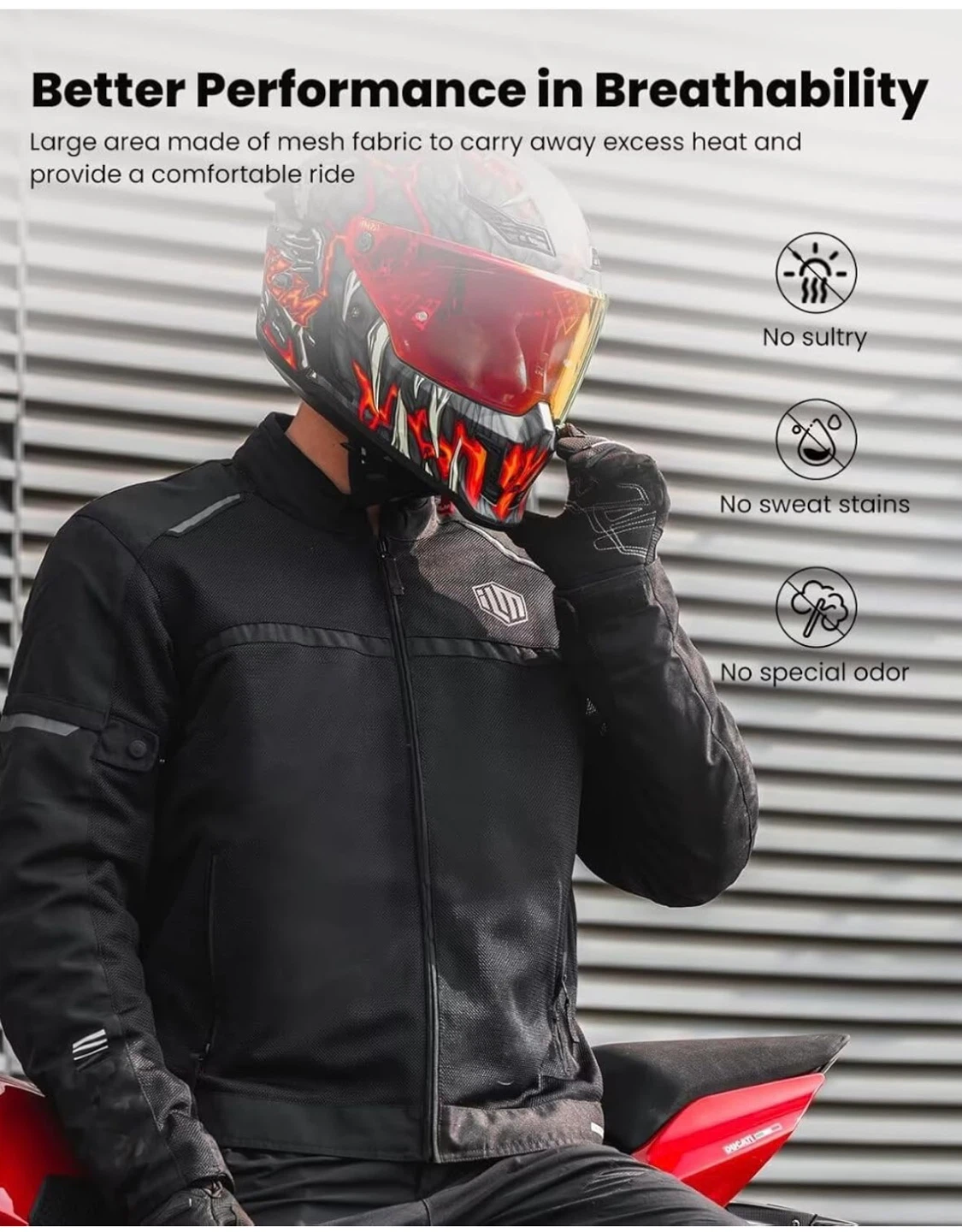 ILM Motorcycle Jacket Size Lg - photo 4