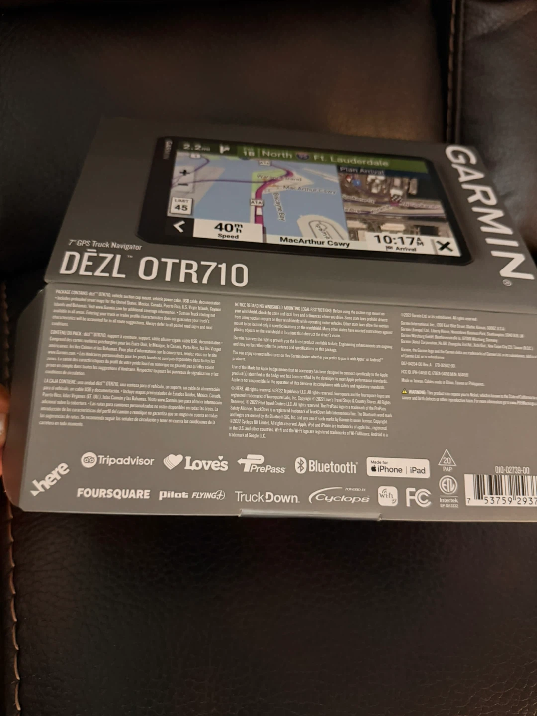 Garmin Dezl OTR710 7" GPS Truck Navigator - photo 2