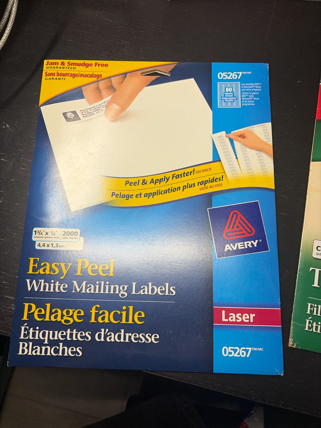 White blank sticky labels - photo 2