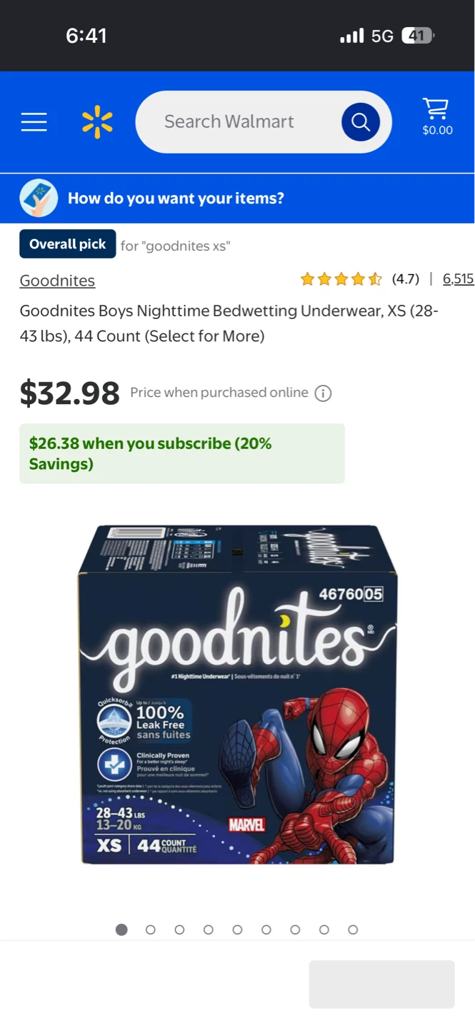 GoodNites Boys Nighttime Underwear XS - photo 2