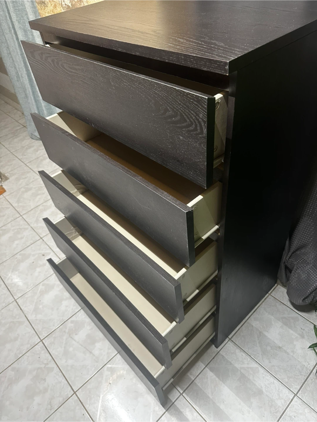 IKEA MALM 5-Drawer Chest / Dressser - photo 3
