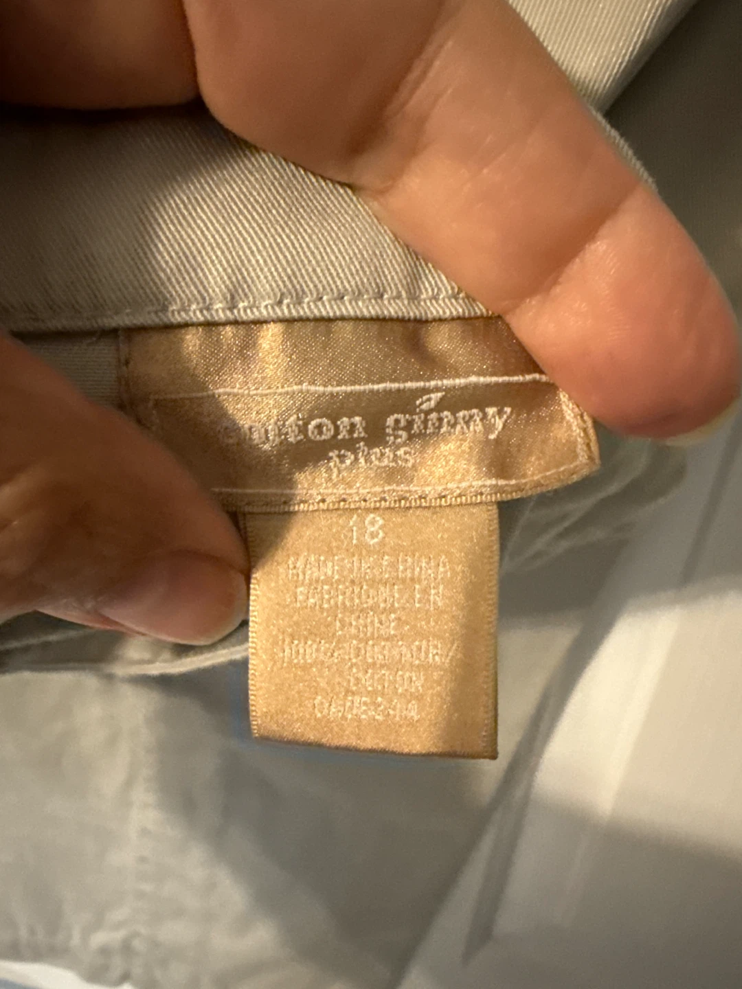 Cotton Ginny Plus Pants Size 18 - photo 3