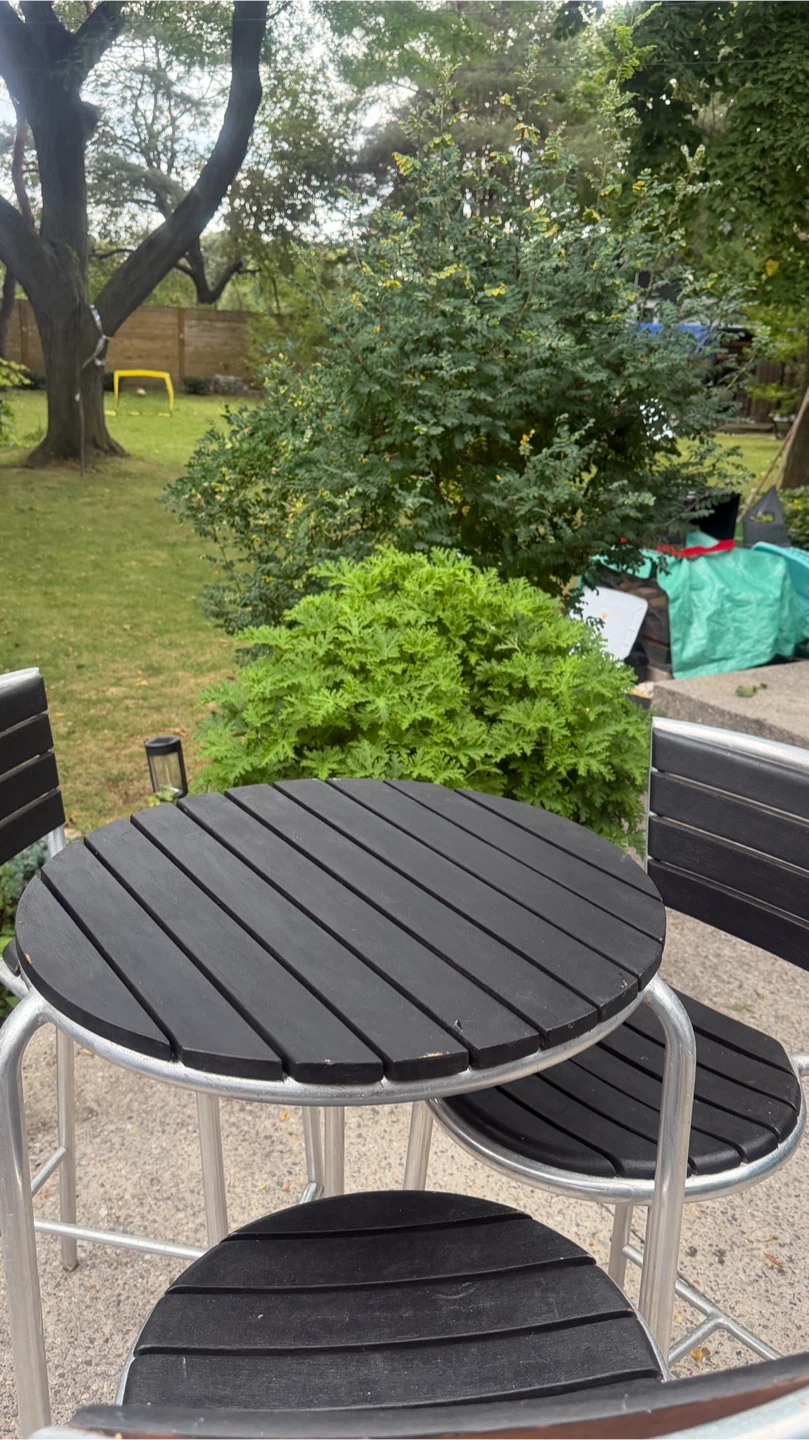 Outdoor bistro set for 3 - photo 3