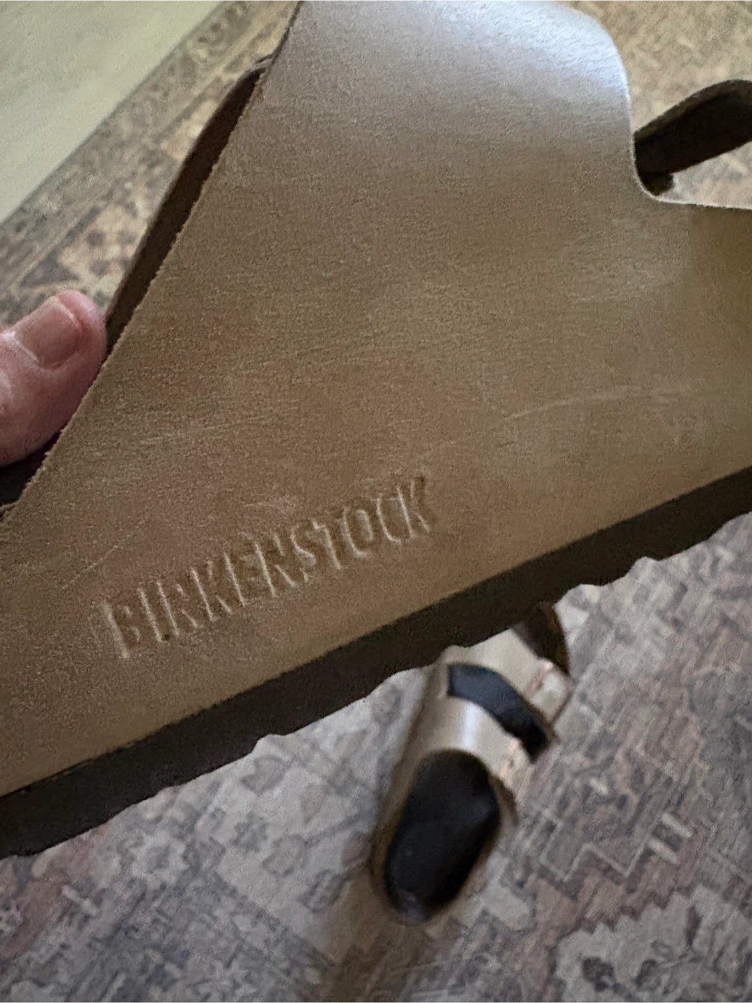 Size 8 Birkenstock Arizona Sandals Taupe - photo 2