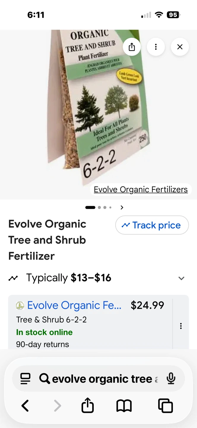 Organic tree and shrub fertilizer - photo 3