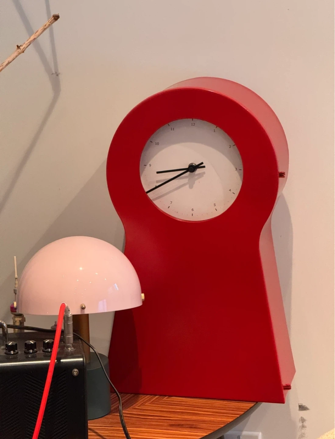 Vintage IKEA PS 1995 metal clock and cabinet - photo 2