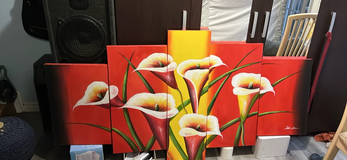 Calla Lily Wall Art Set