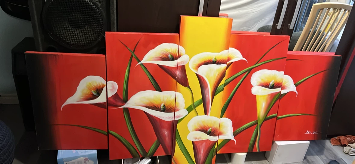 Calla Lily Wall Art Set - photo 2