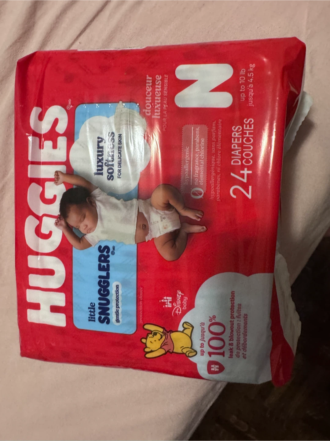 Huggies Little Snugglers Diapers Size N