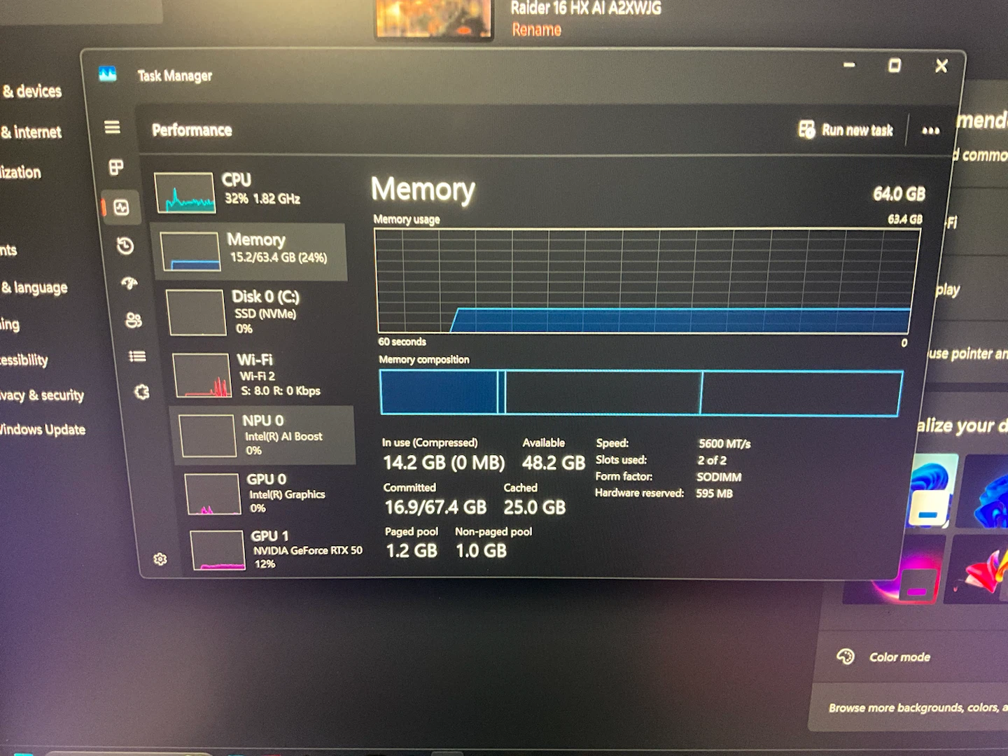275HX + 5090 Laptop - photo 4