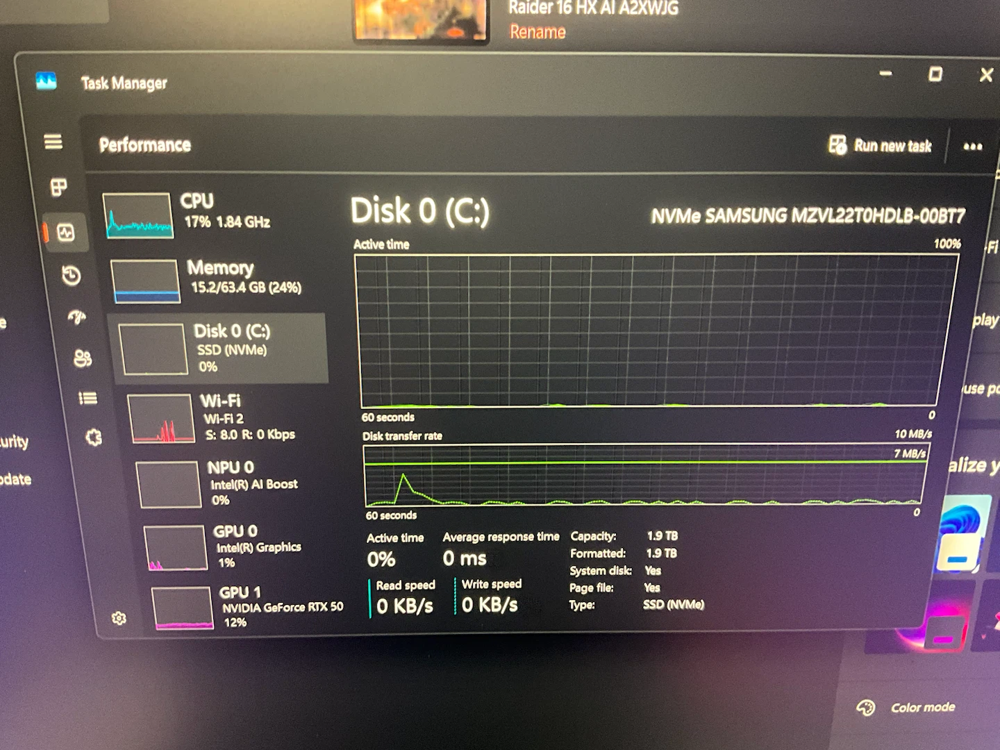 275HX + 5090 Laptop - photo 5