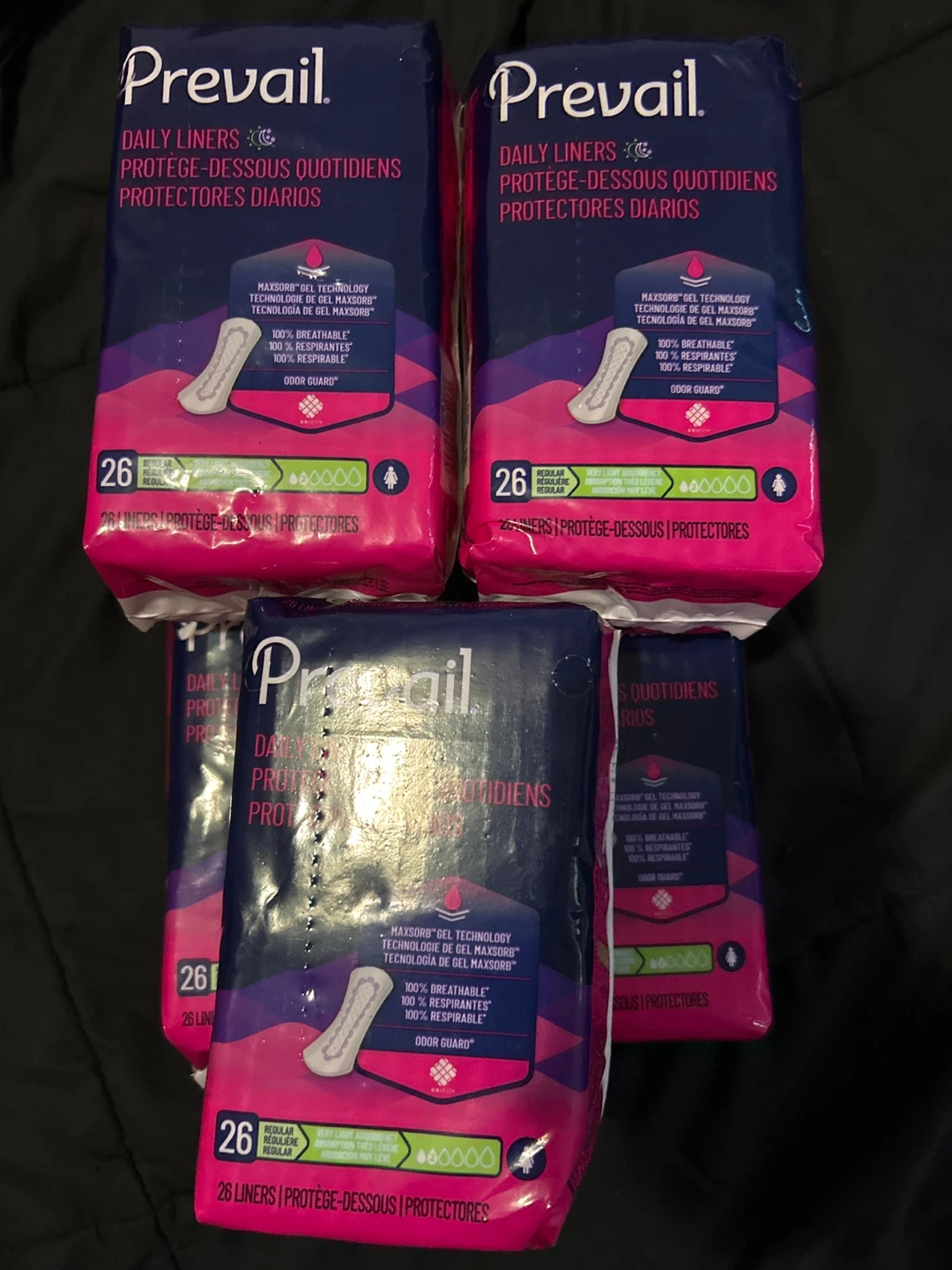 Prevail Daily Liners (7 packs)