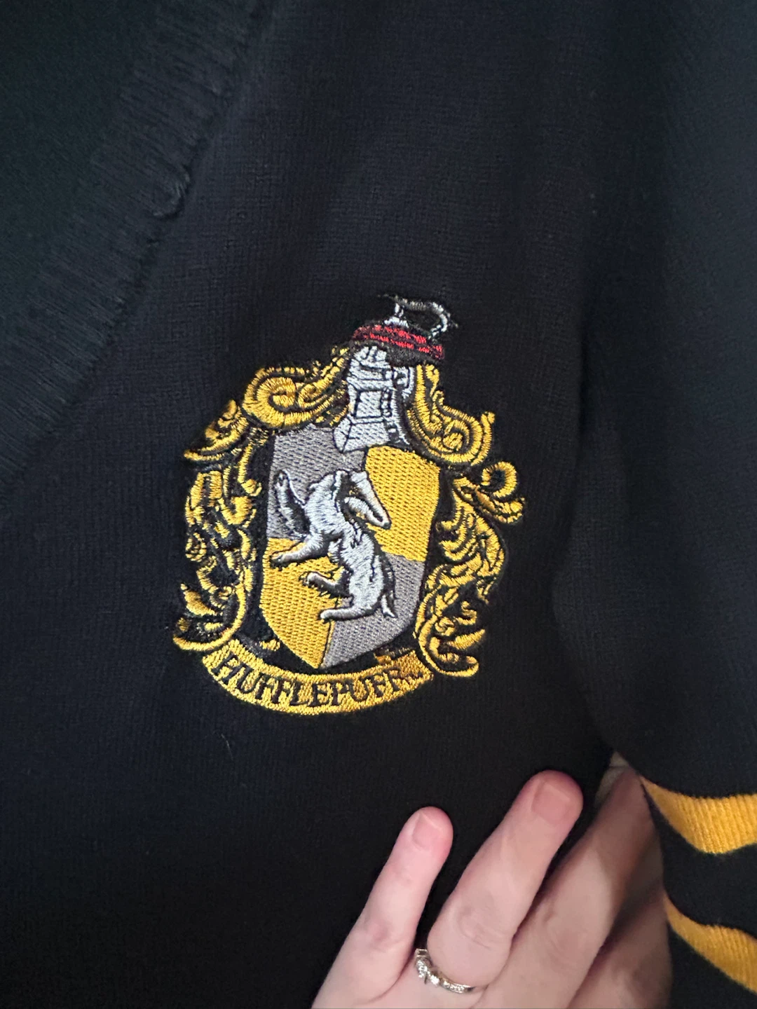 Harry Potter Hufflepuff Cardigan - XL - photo 2