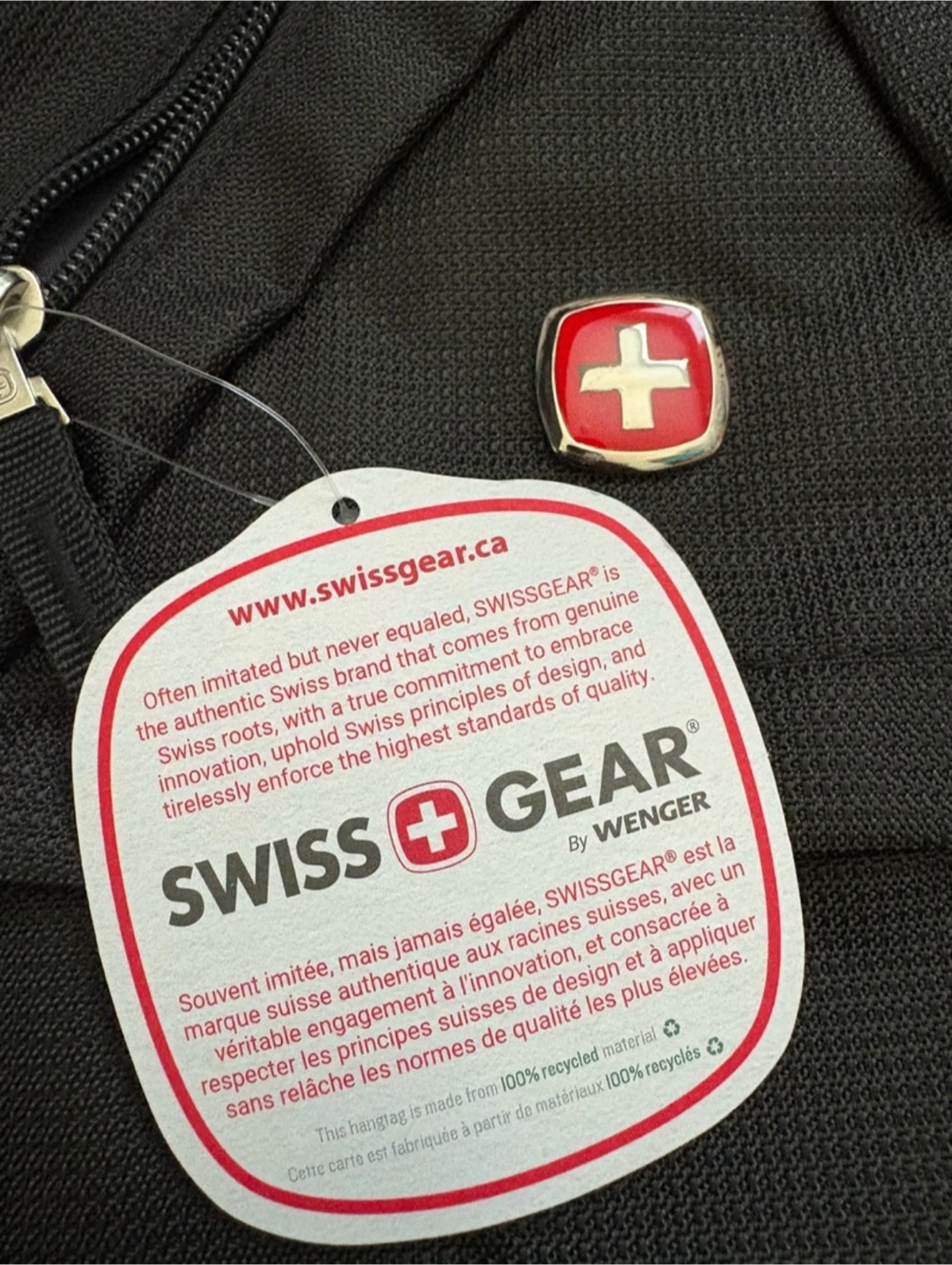 Swiss Gear Black Mono Sling Bag - photo 4