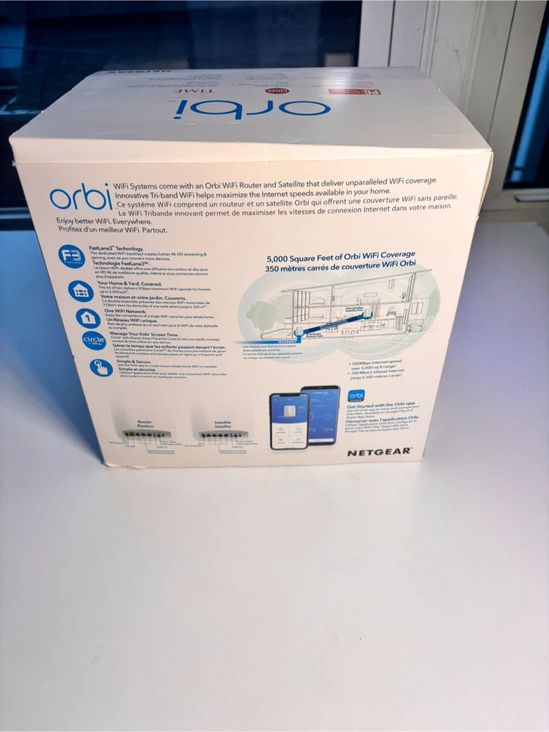 Netgear Orbi Whole Home Tri-band WiFi System - photo 2