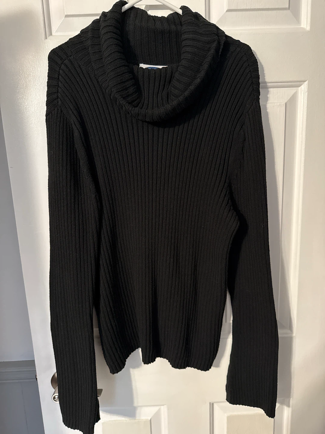 Old Navy Black Ribbed Turtleneck XXL