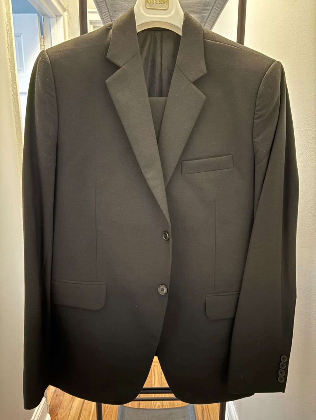 Aziz & Sons Black Suit