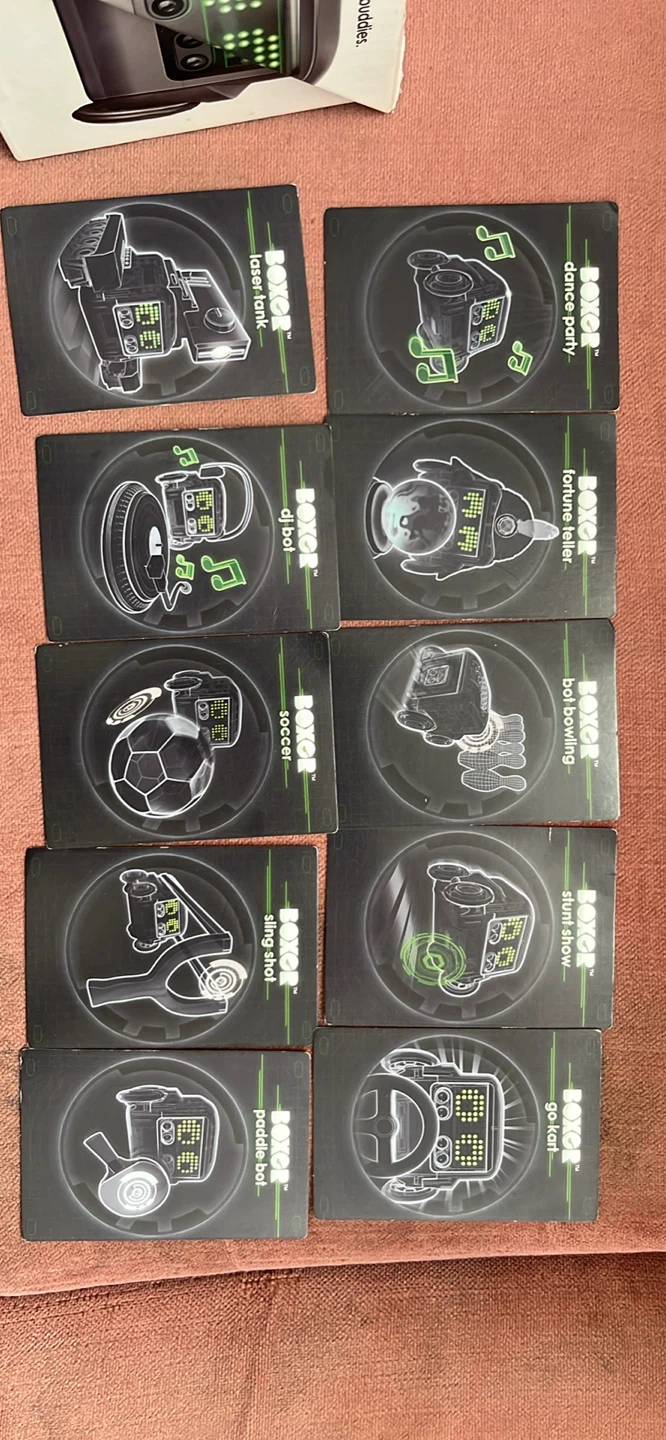 BOXER Interactive Robot + Remote & Accessories – $10 - photo 2