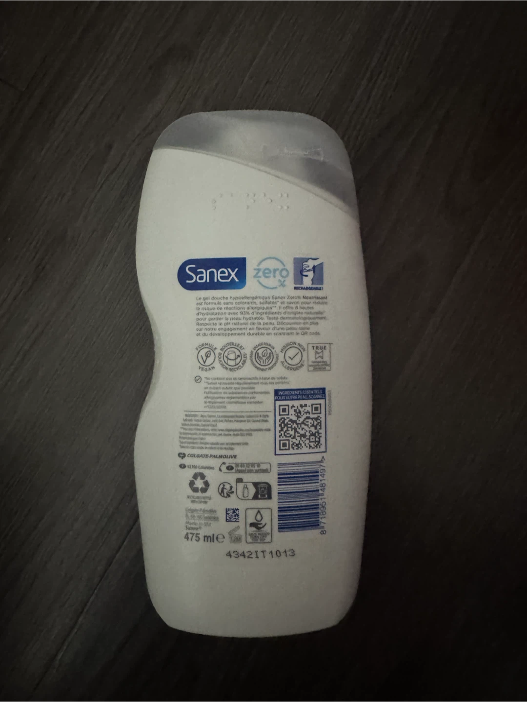Sanex Zero Nourishing Shower Gel - photo 2
