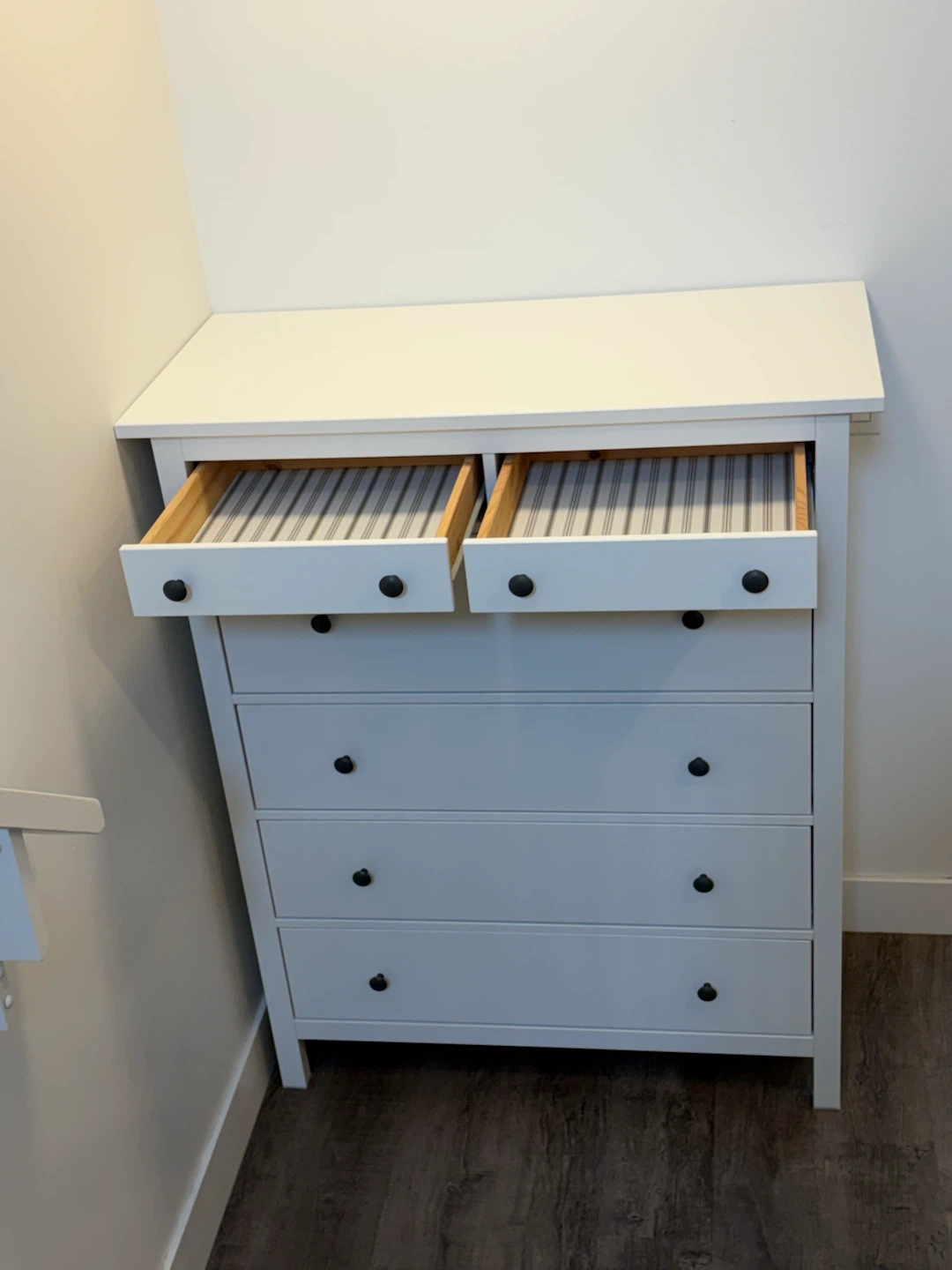 IKEA HEMNES dresser with 6 drawers Tall white - photo 2