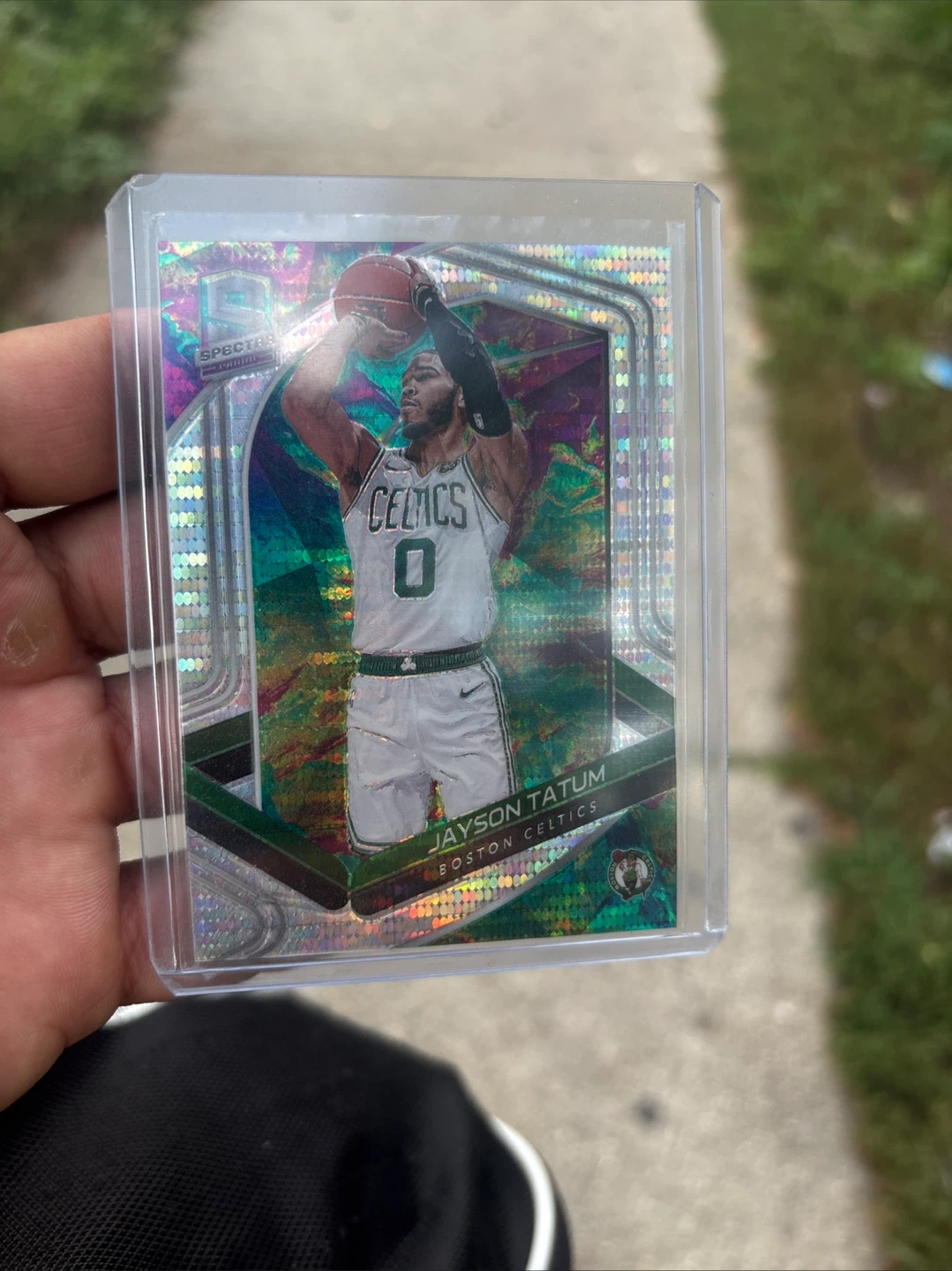 2019 Panini Spectra Jayson Tatum Card Boston Celtics