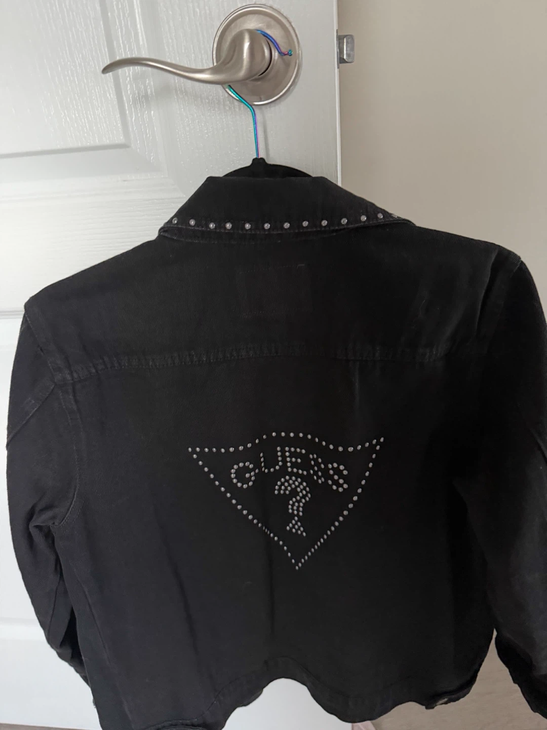 Guess Los Angeles black denim jacket medium - photo 2