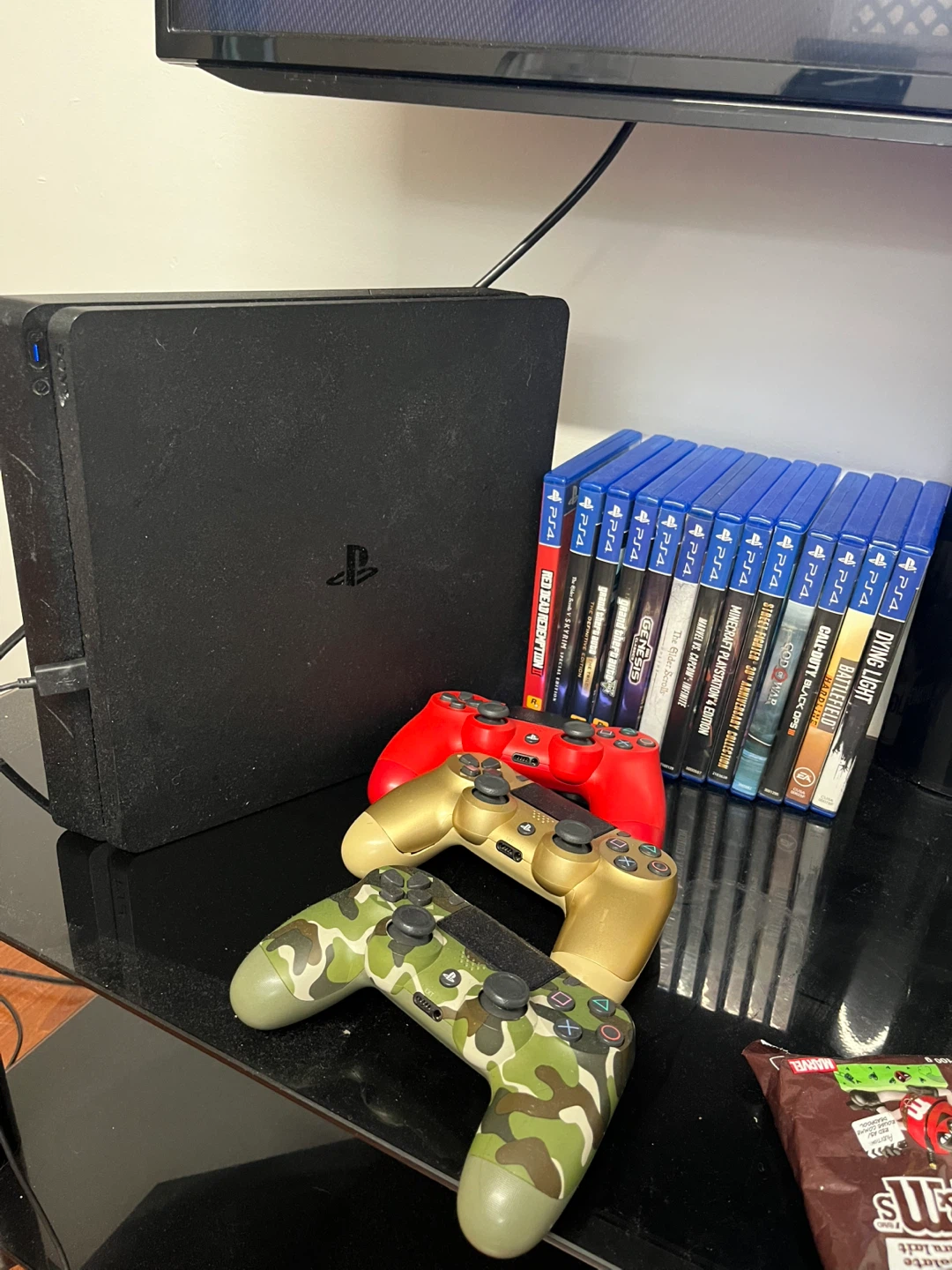 PS4 with games