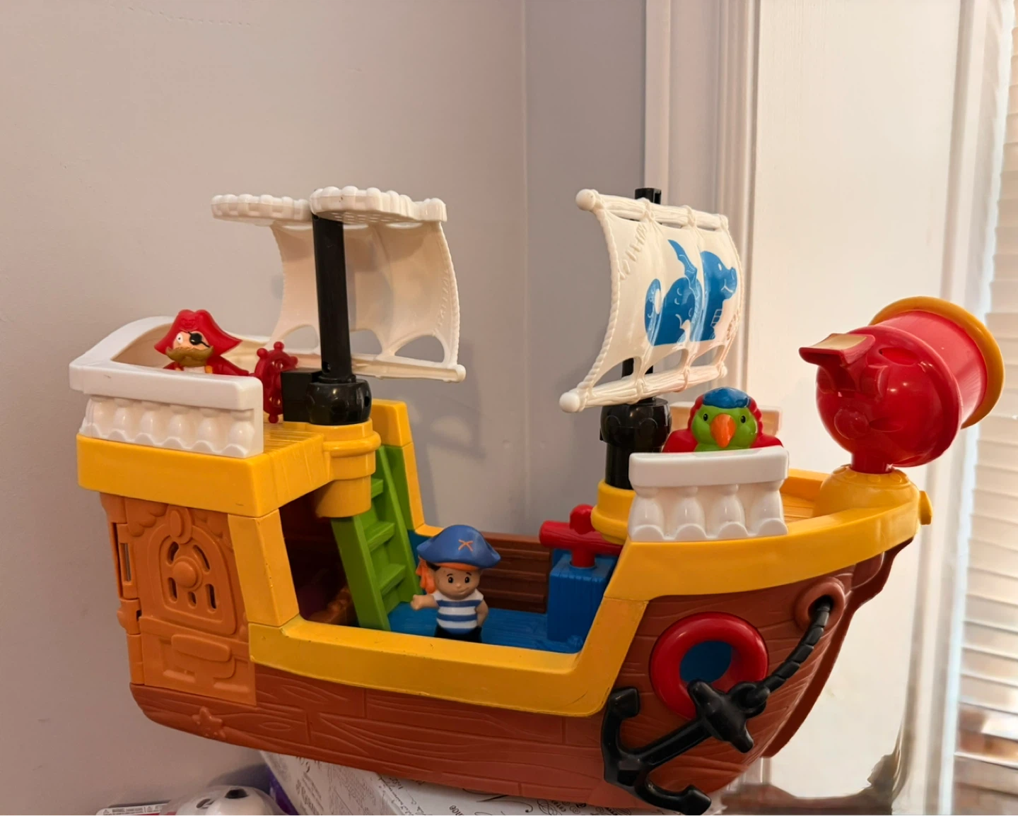 Fisher-Price Little People Pirate Ship Playset