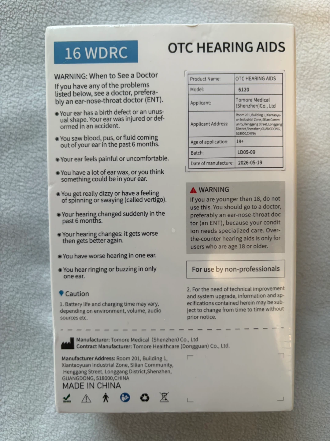 Sealed Hearing Aids OTC Multifunctional Digital Hearing Aids - photo 2