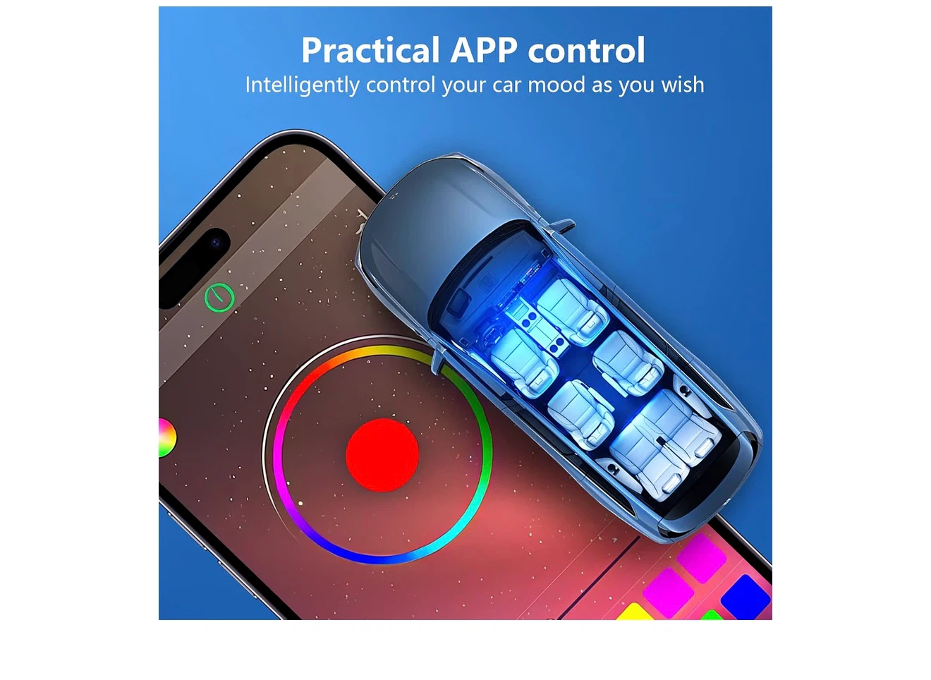 Interior Car Lights,Car Interior LED Lights,Ambient Lighting car - photo 4