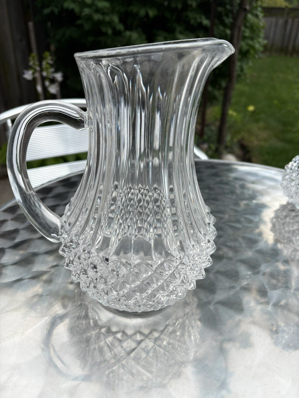 Clear Glass Pitcher