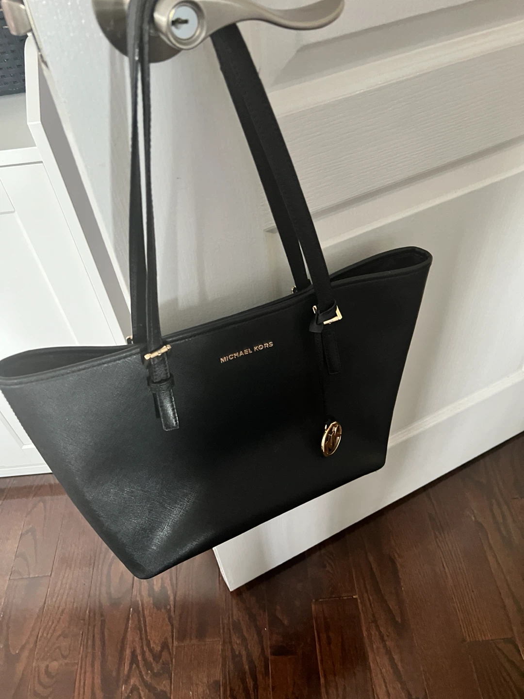 Michael Kors Black Leather Tote Bag - photo 2