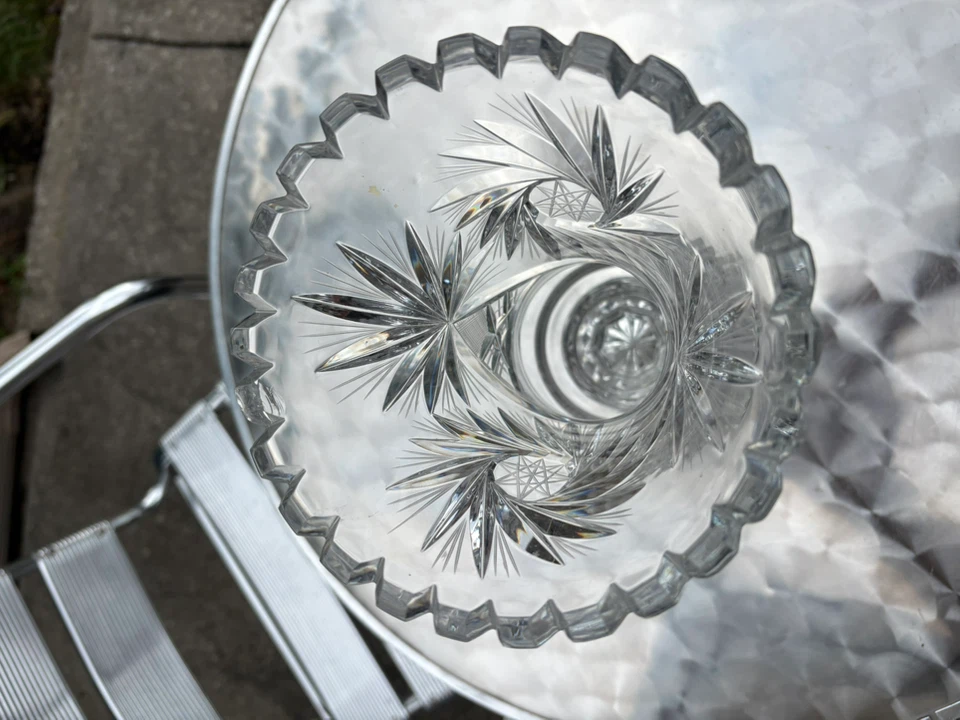 Crystal Cut Glass Vase - photo 2