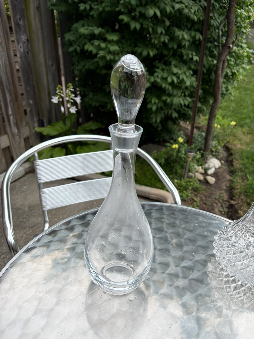 Glass Decanter with Stopper
