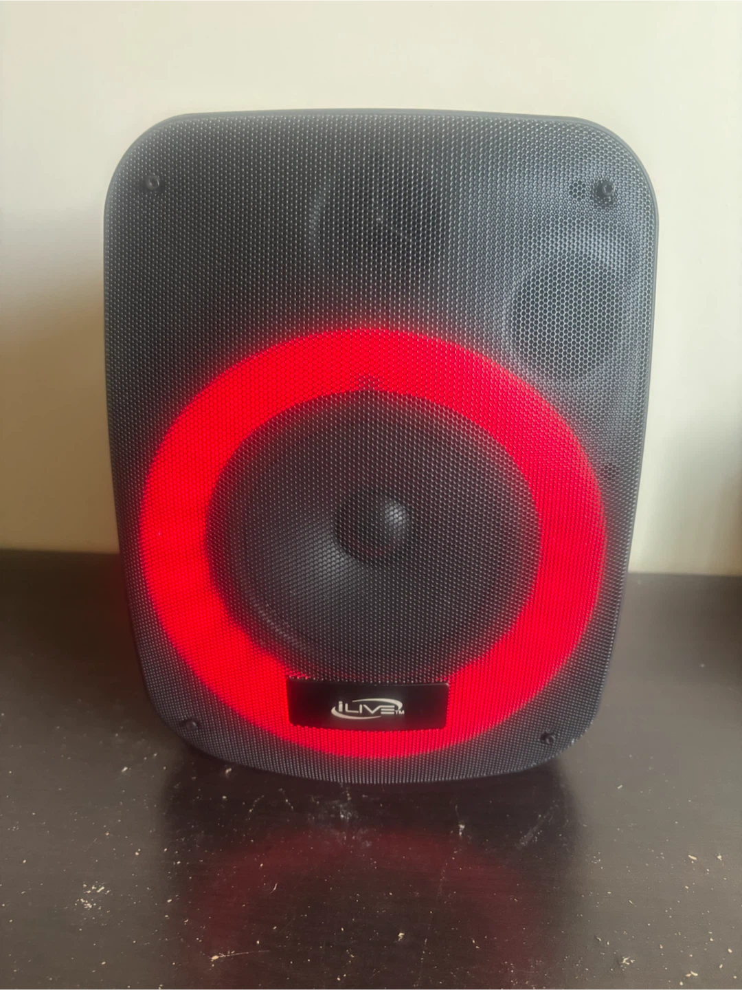 iLive Portable Speaker with LED Light Ring - photo 4